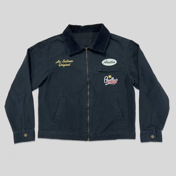 Stranger Things Other - Stranger Things - Bradley’s Workwear Mechanic Jacket, Navy Blue, Men’s XXL, NWT